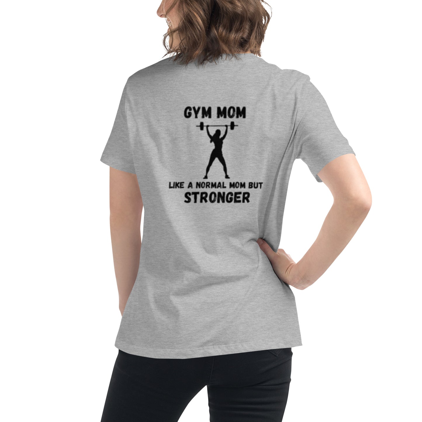 "GYM MOM" Women's Relaxed T-Shirt