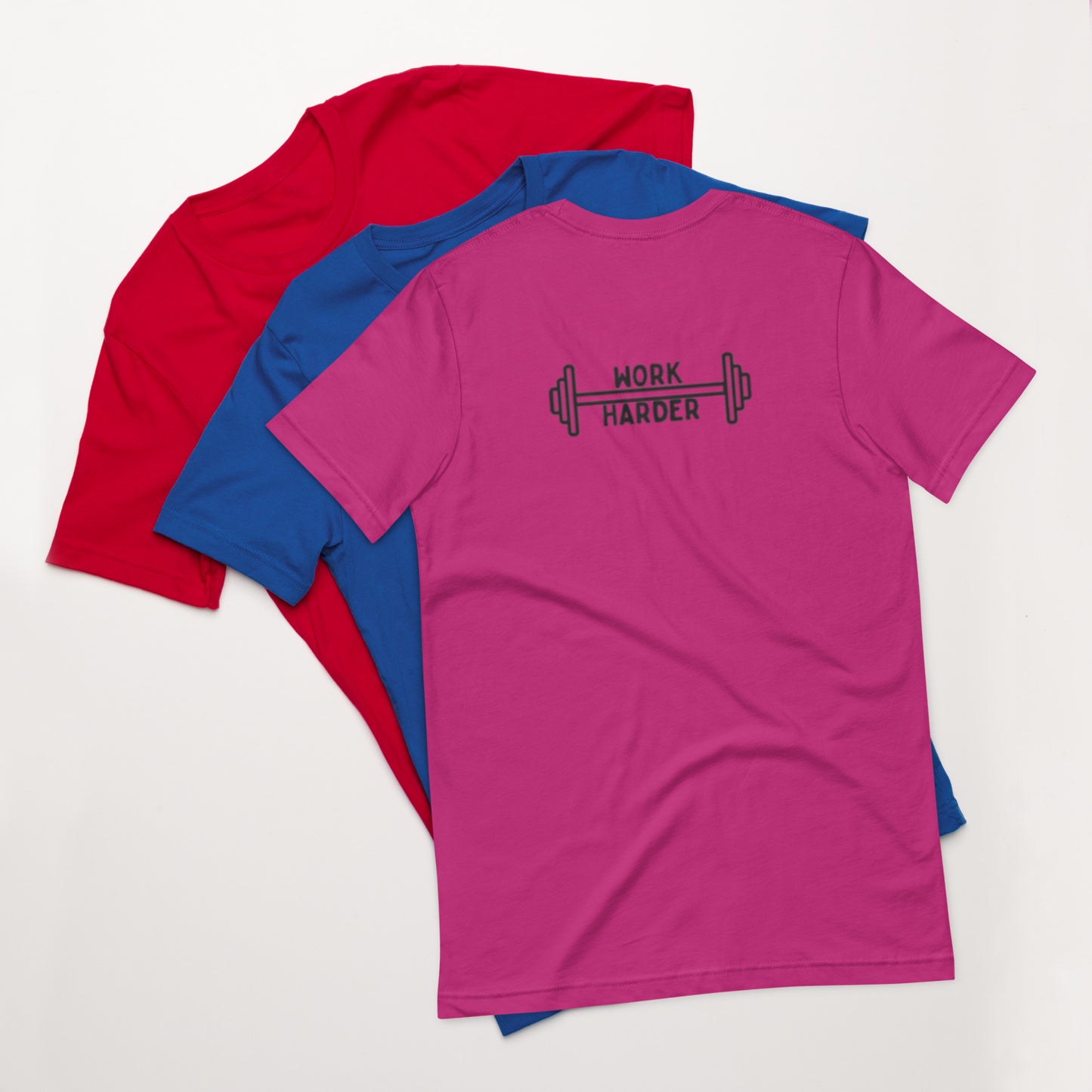 LFF Personal Training "WORK HARDER" Unisex t-shirt