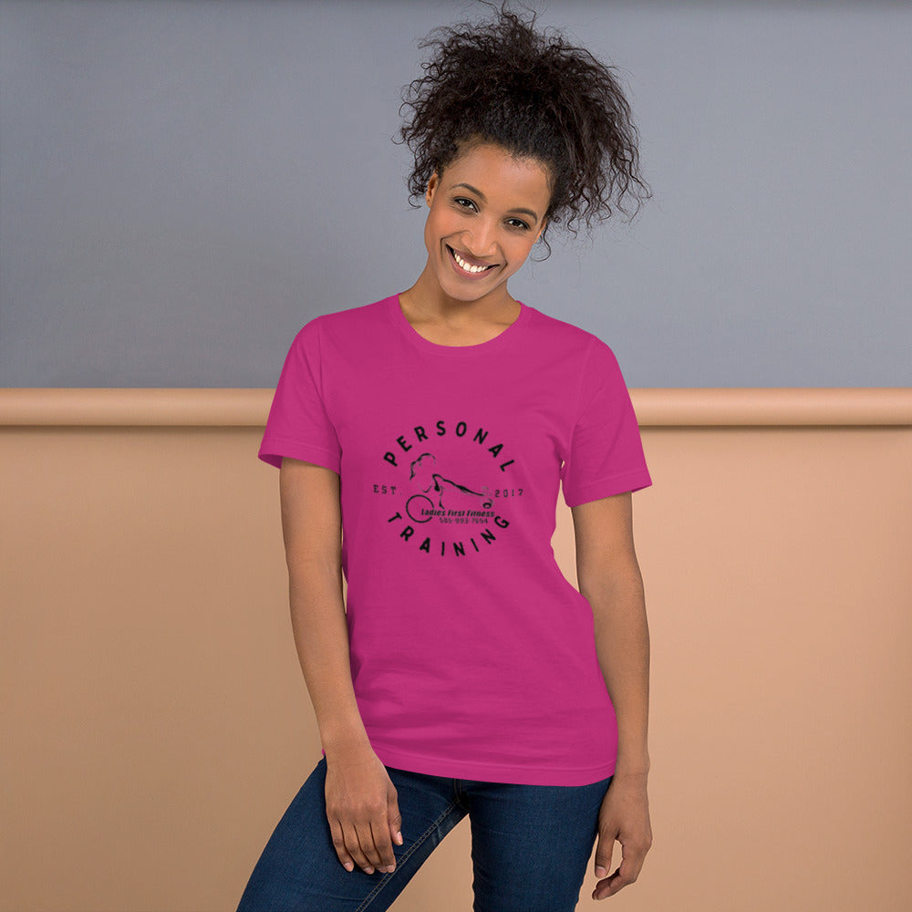 LFF Personal Training "STRONG NEVER QUITS" Unisex t-shirt