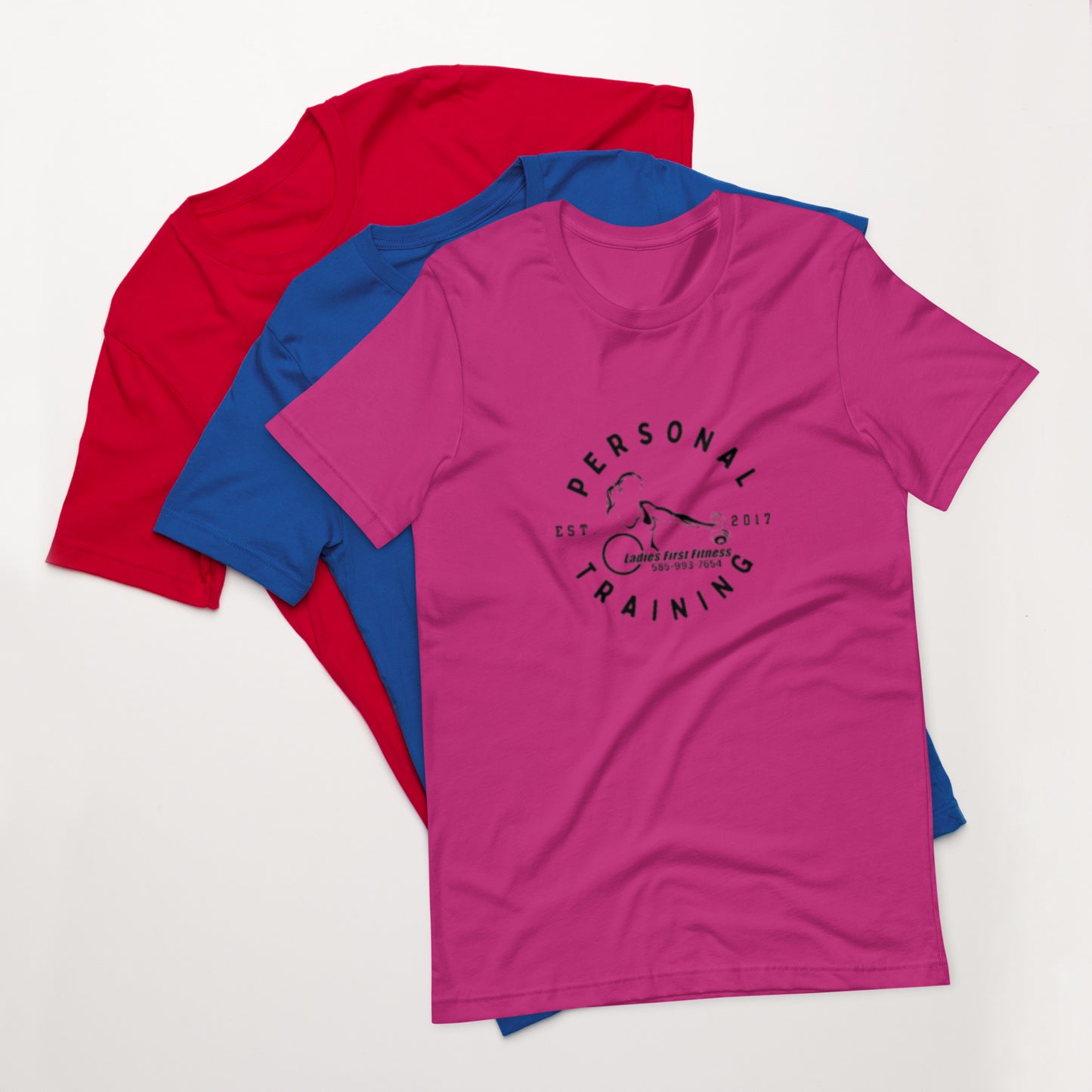 LFF Personal Training "WORK HARDER" Unisex t-shirt