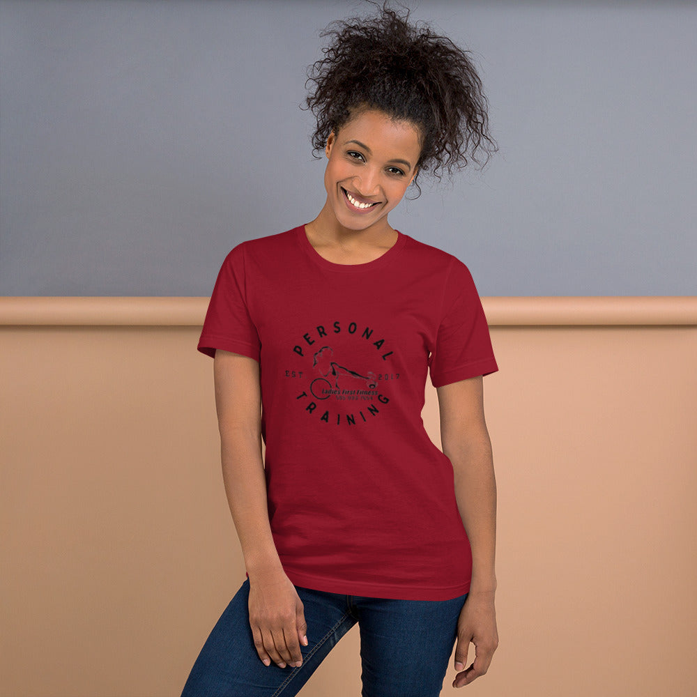 LFF Personal Training "STRONG NEVER QUITS" Unisex t-shirt