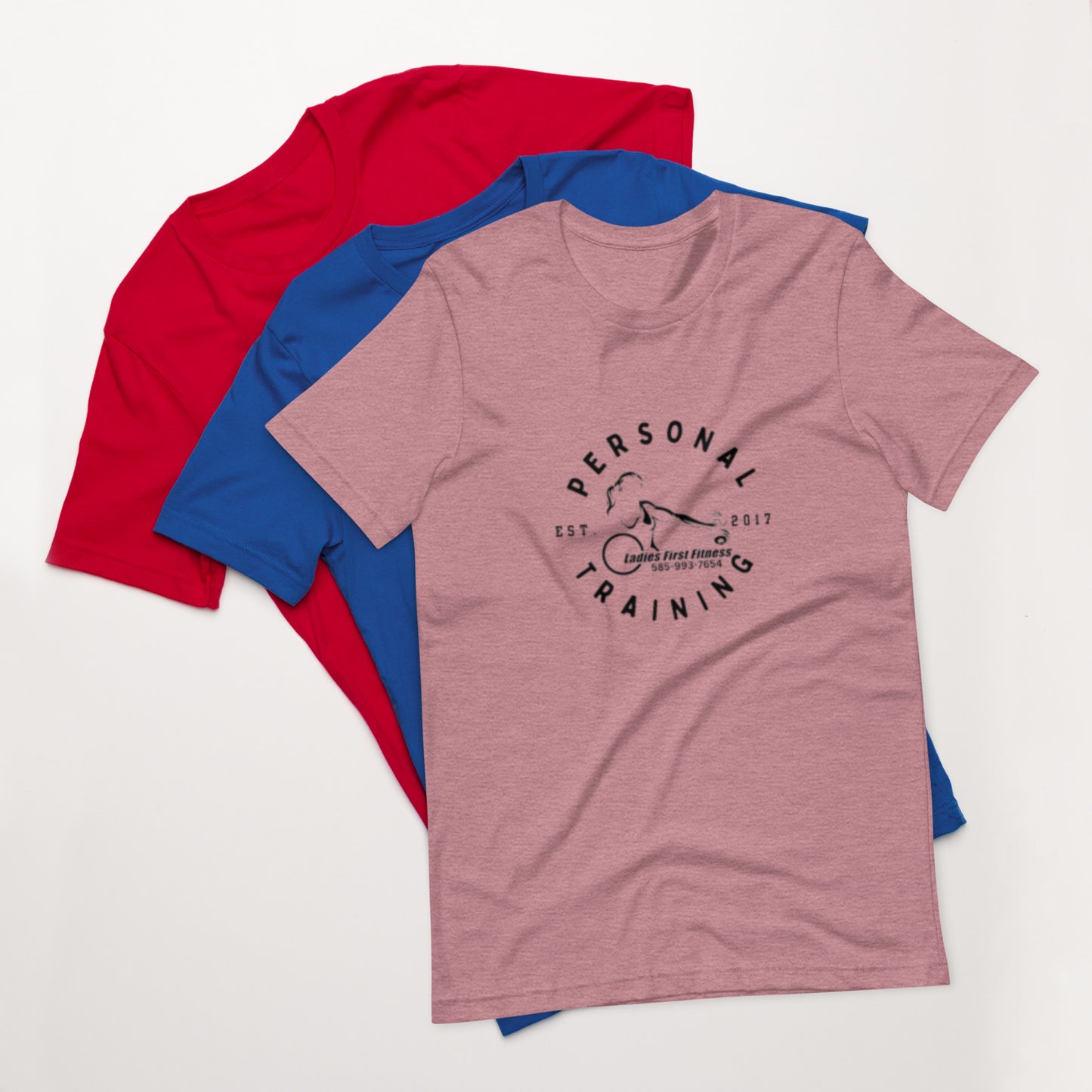 LFF Personal Training "WORK HARDER" Unisex t-shirt