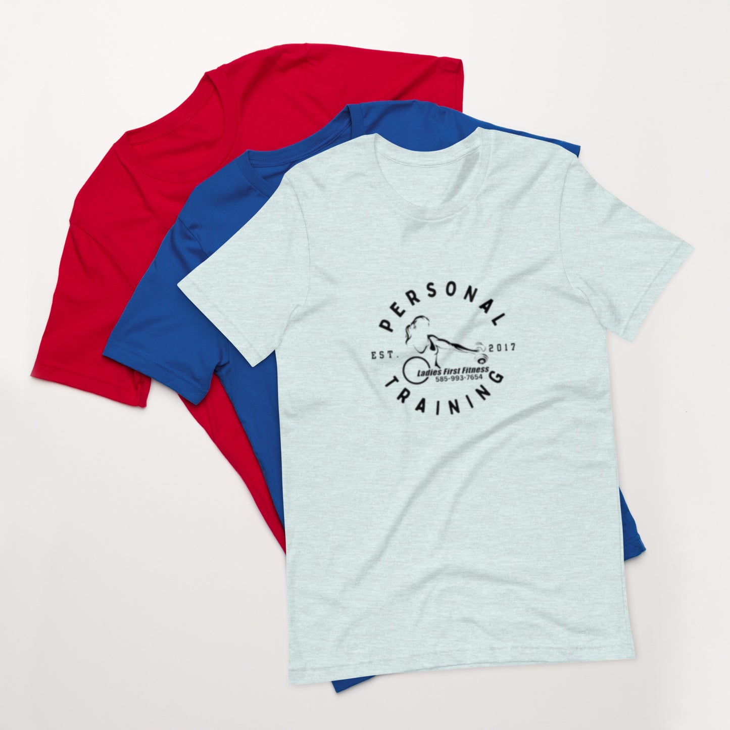 LFF Personal Training "WORK HARDER" Unisex t-shirt