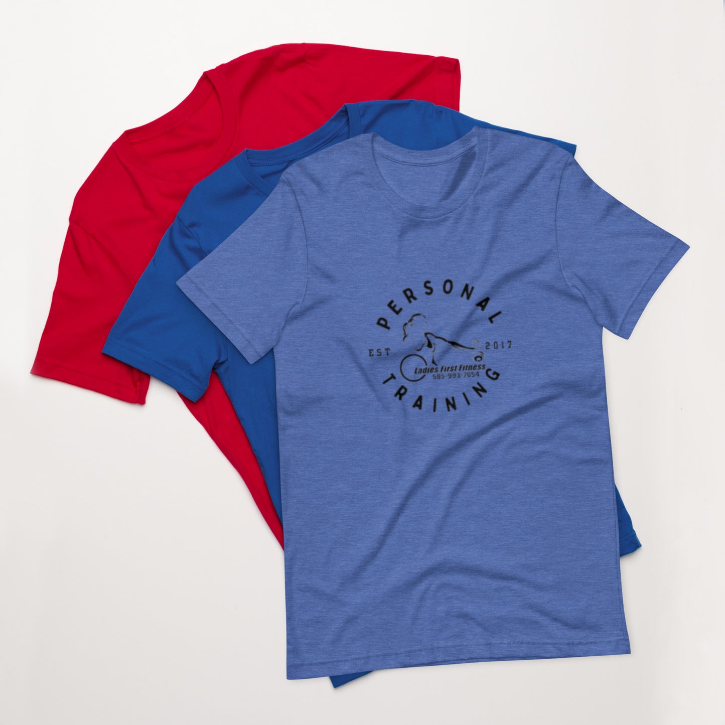 LFF Personal Training "WORK HARDER" Unisex t-shirt