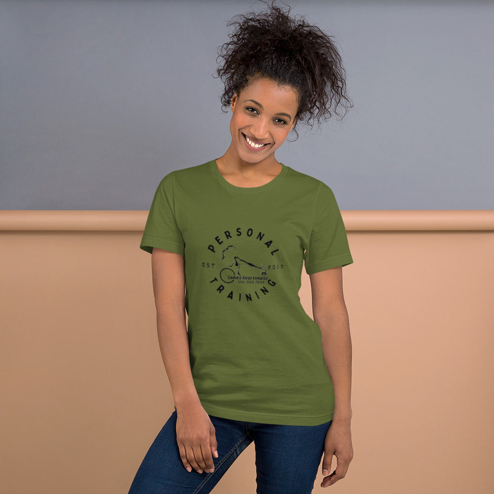 LFF Personal Training "STRONG NEVER QUITS" Unisex t-shirt