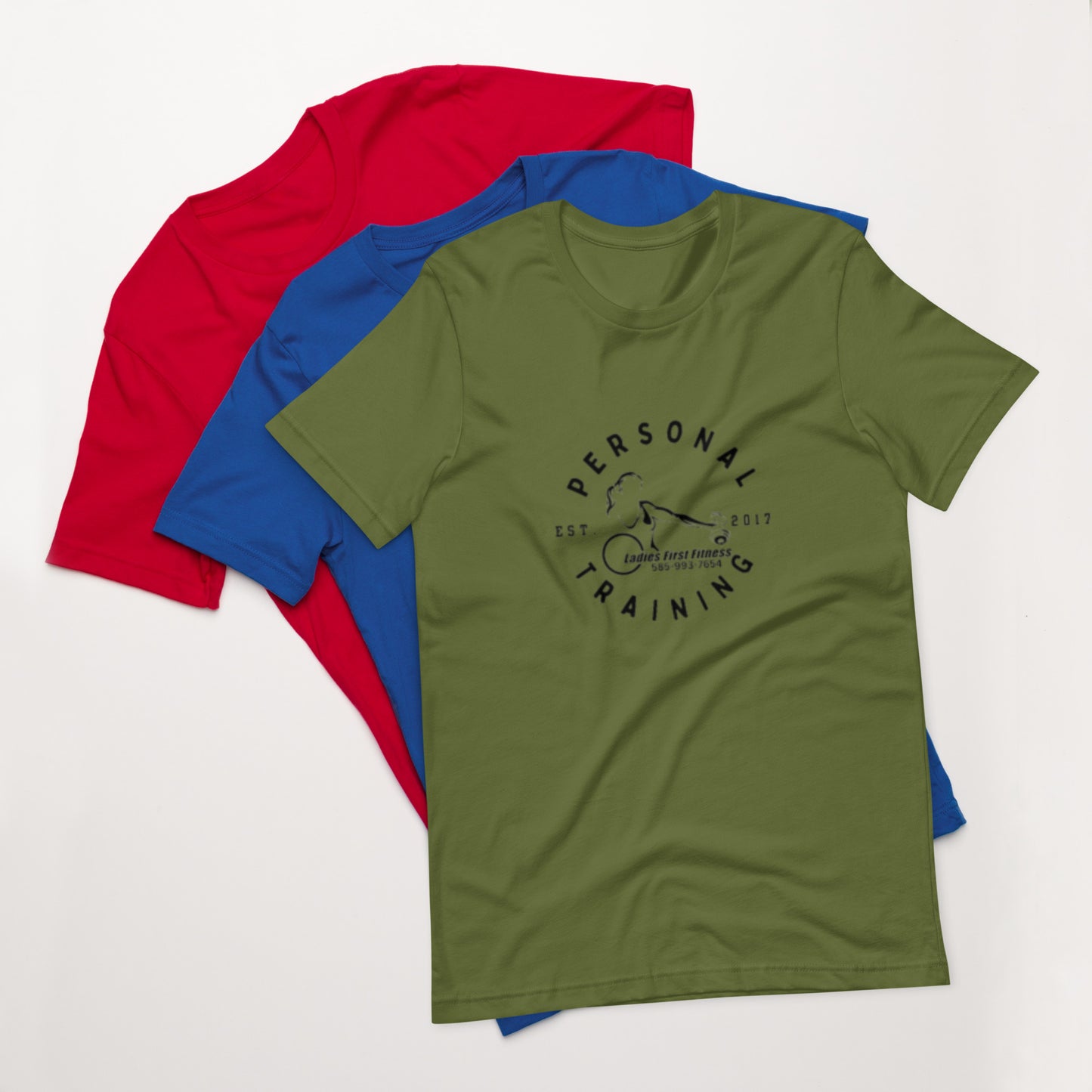 LFF Personal Training "WORK HARDER" Unisex t-shirt