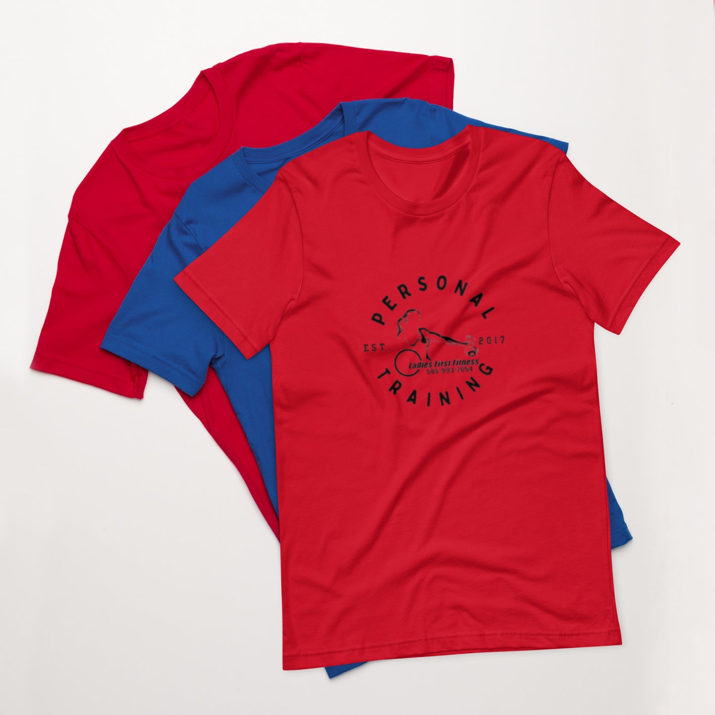 LFF Personal Training "WORK HARDER" Unisex t-shirt