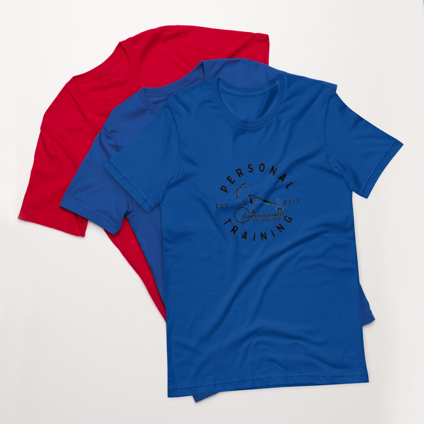 LFF Personal Training "WORK HARDER" Unisex t-shirt