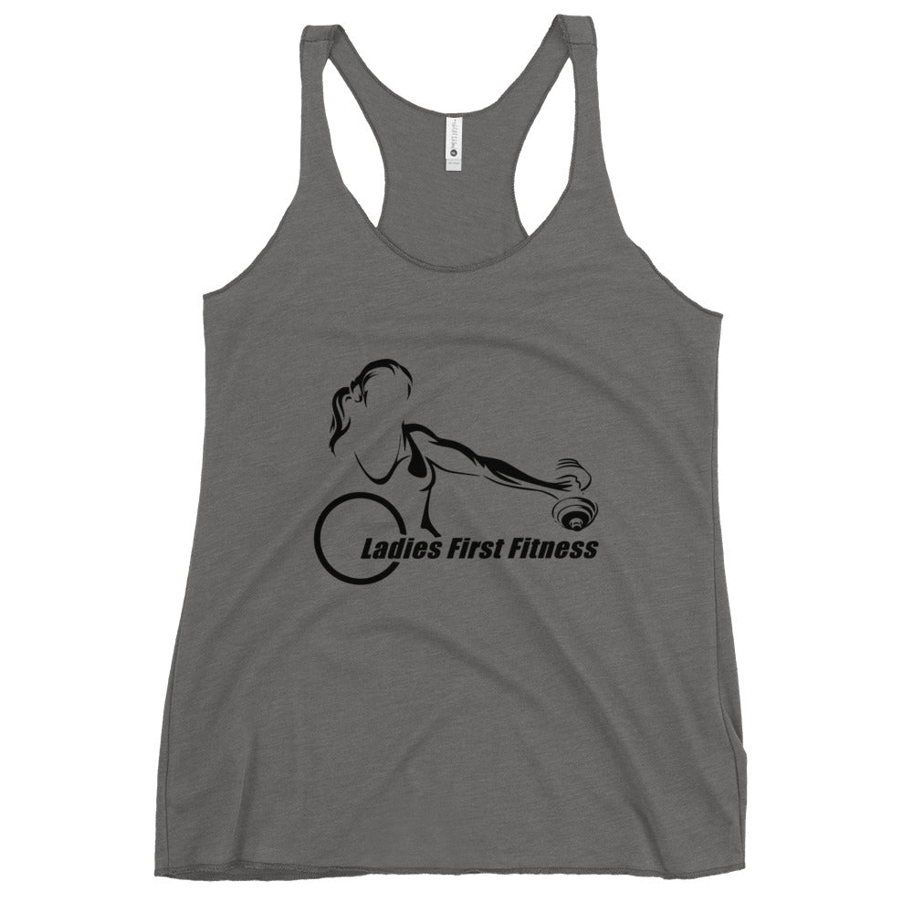 LFF "BEAT YESTERDAY" Women's Racerback Tank