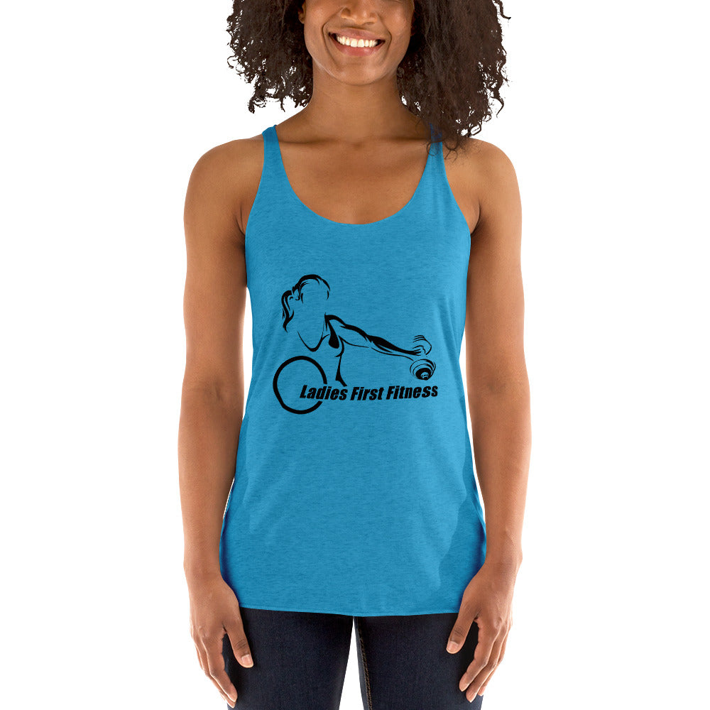 LFF "BEAT YESTERDAY" Women's Racerback Tank