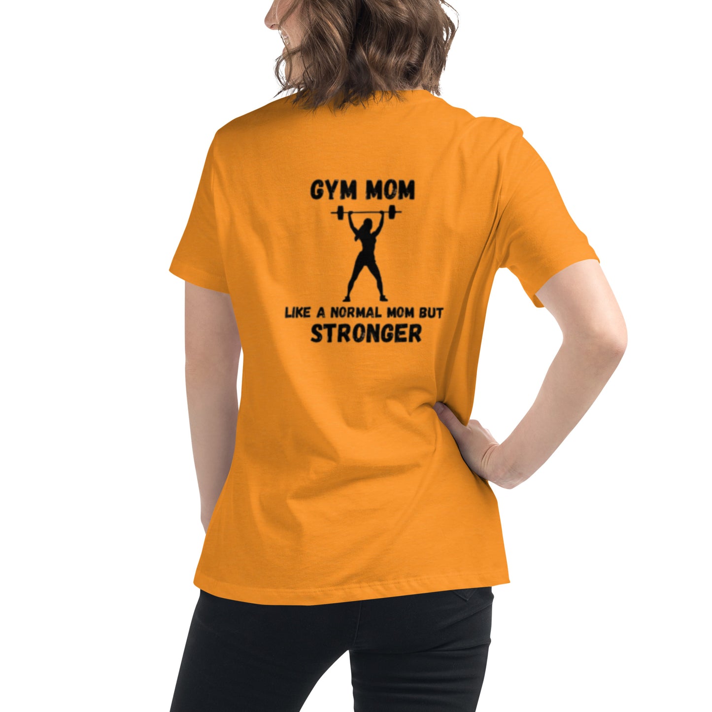 "GYM MOM" Women's Relaxed T-Shirt