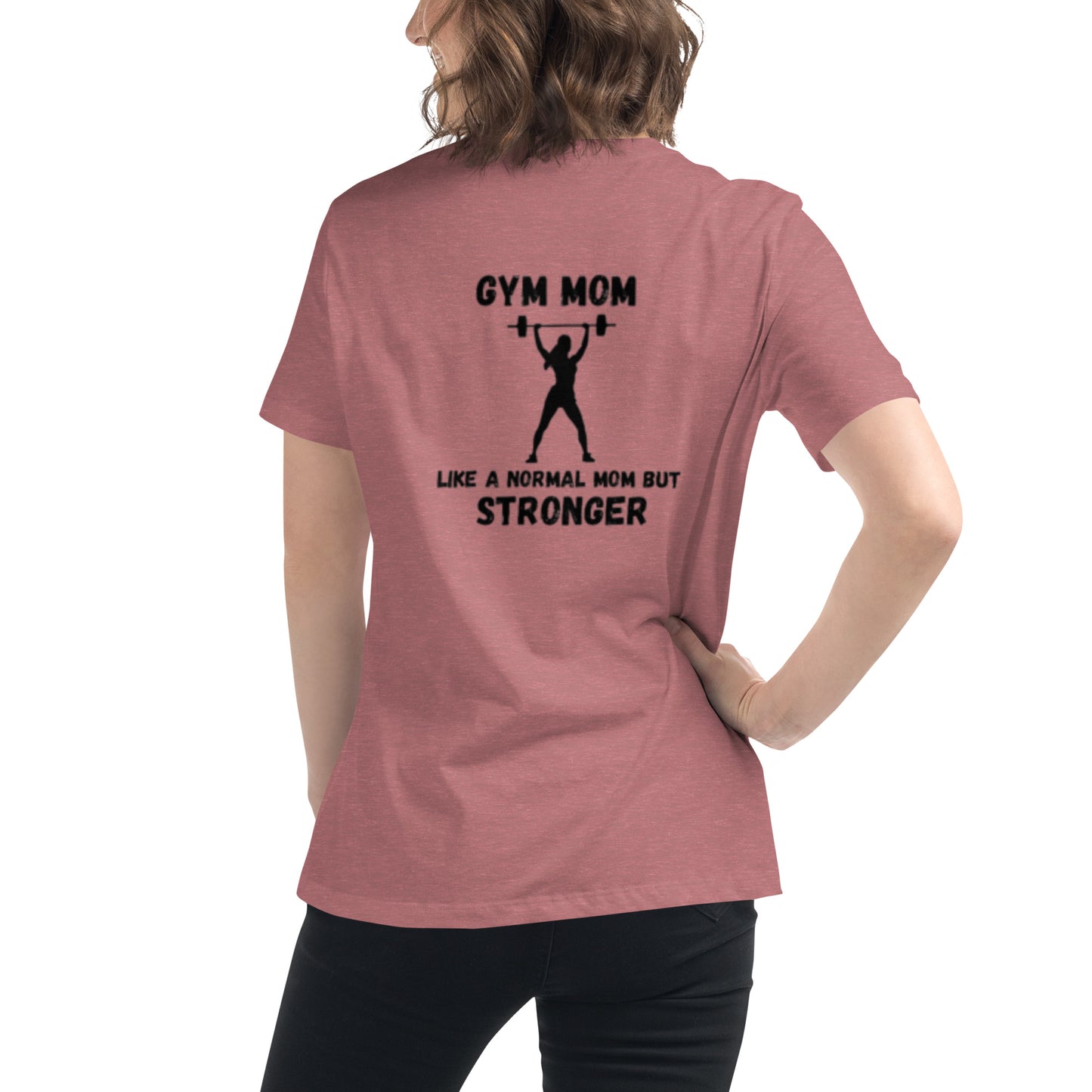 "GYM MOM" Women's Relaxed T-Shirt